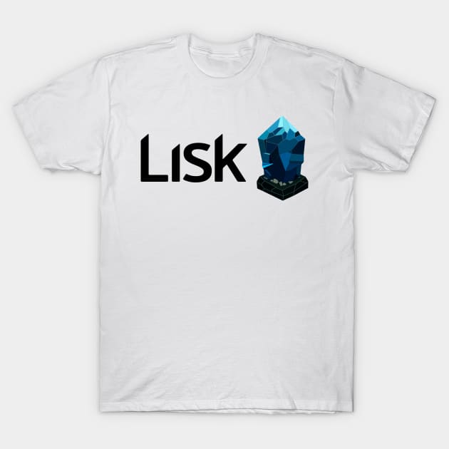 Lisk CryptoCurrency Logo. T-Shirt by CryptoTextile